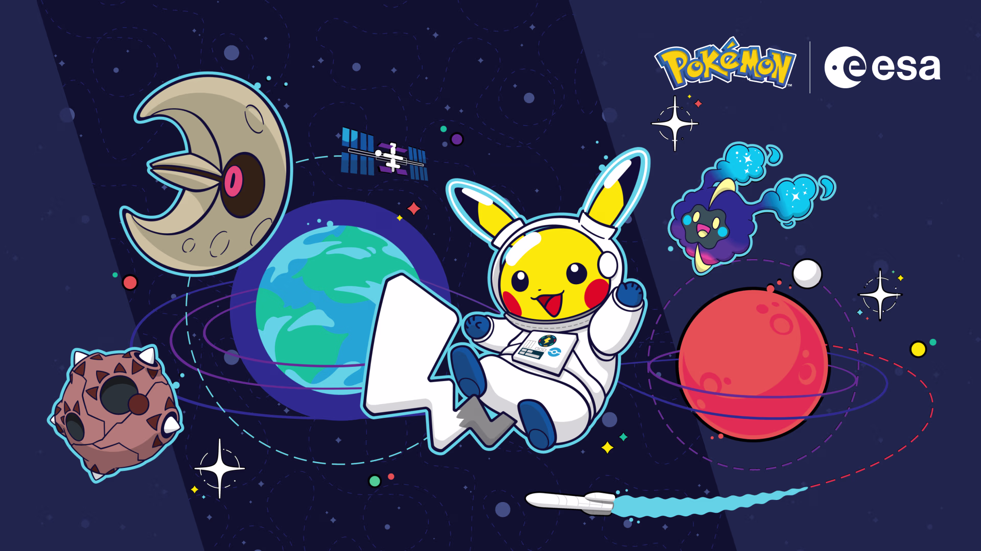 Pokémon Partners with the European Space Agency for World Space Week 2026