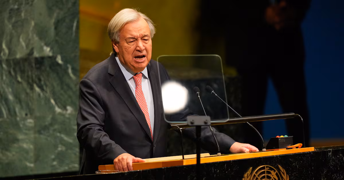 UN leaders' meeting convenes with secretary