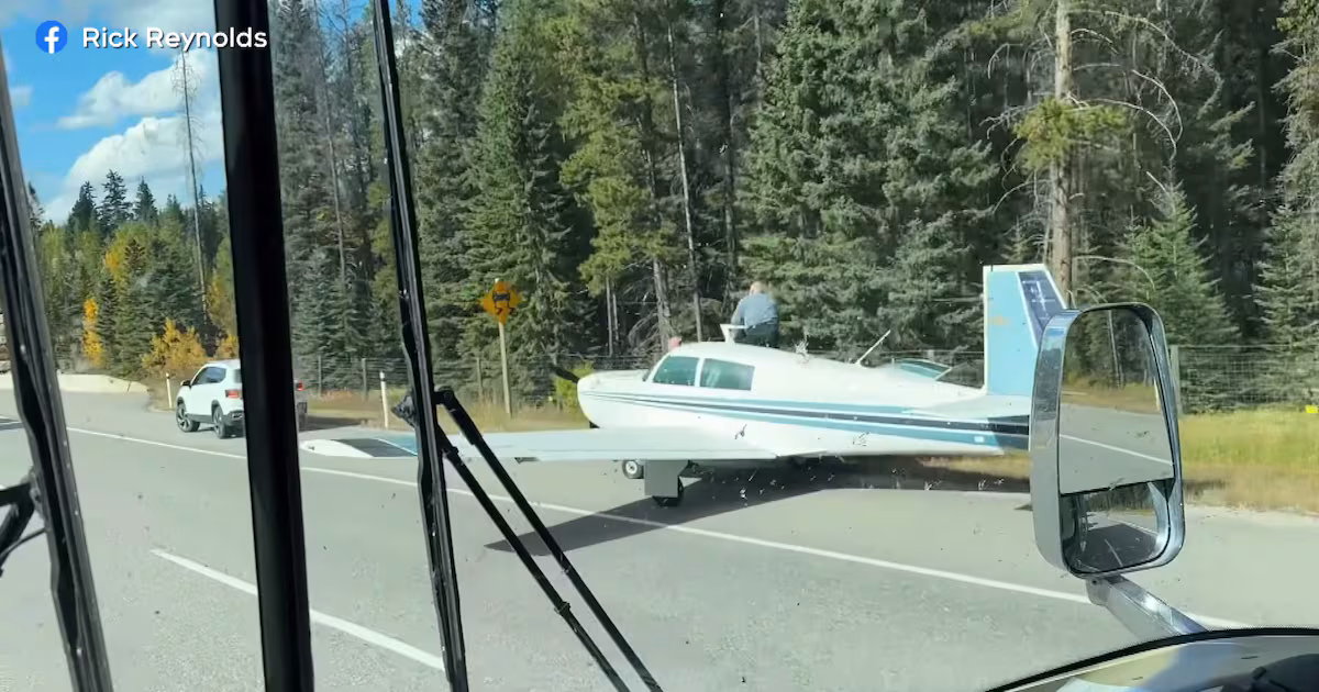 Plane makes emergency landing, repairs on Trans