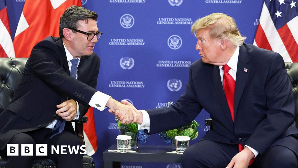 Chris Mason: From inside the room, how Burnham survived first Trump meeting