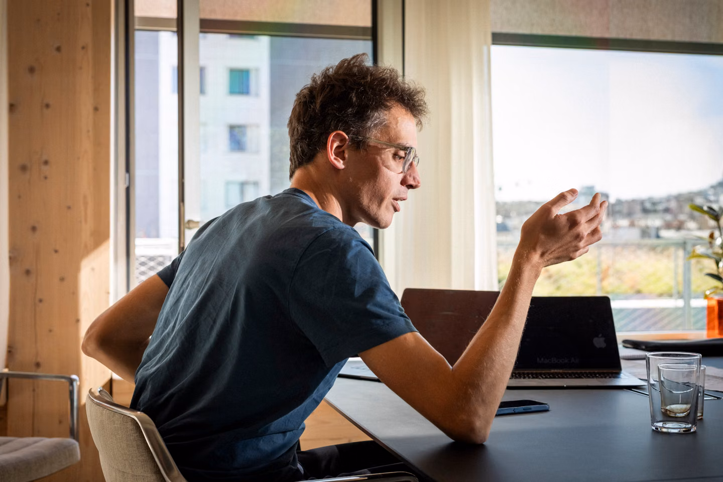 Arthur Mensch, CEO of French start