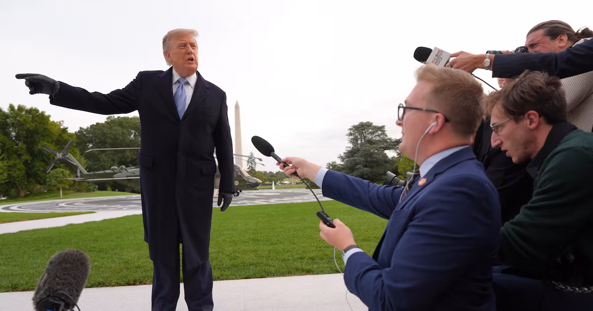 CNN and MS NOW reporters now back at the White House, hours after judge ordered Trump to lift ban