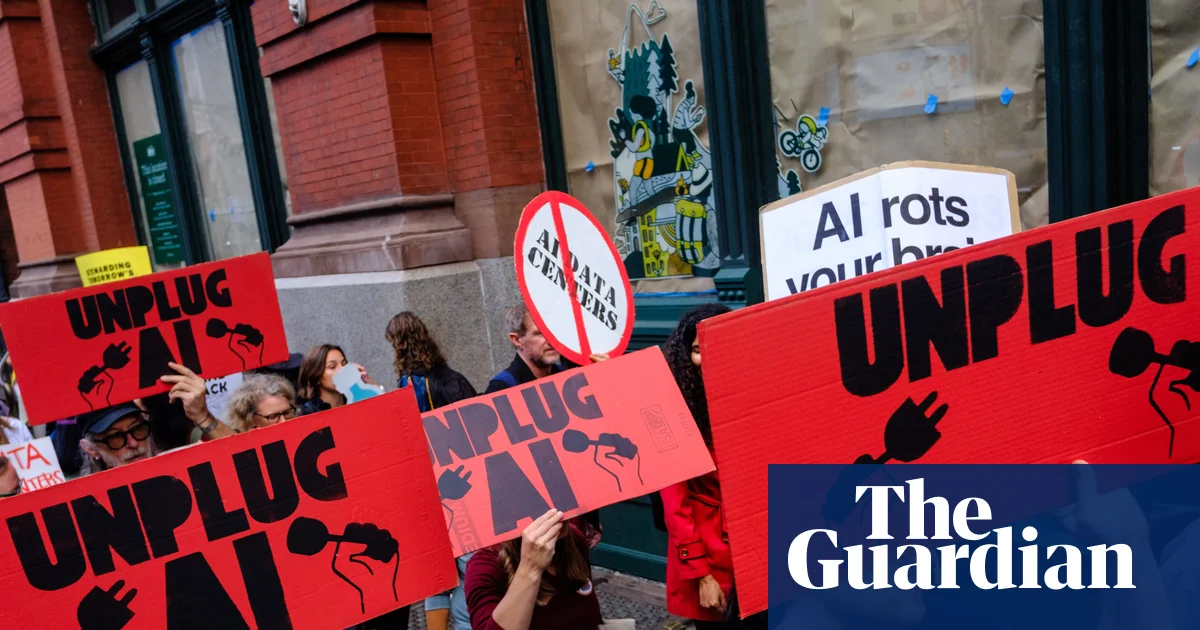 ‘Eat the rich, save the planet’: climate protesters call out big tech’s disconnect from reality