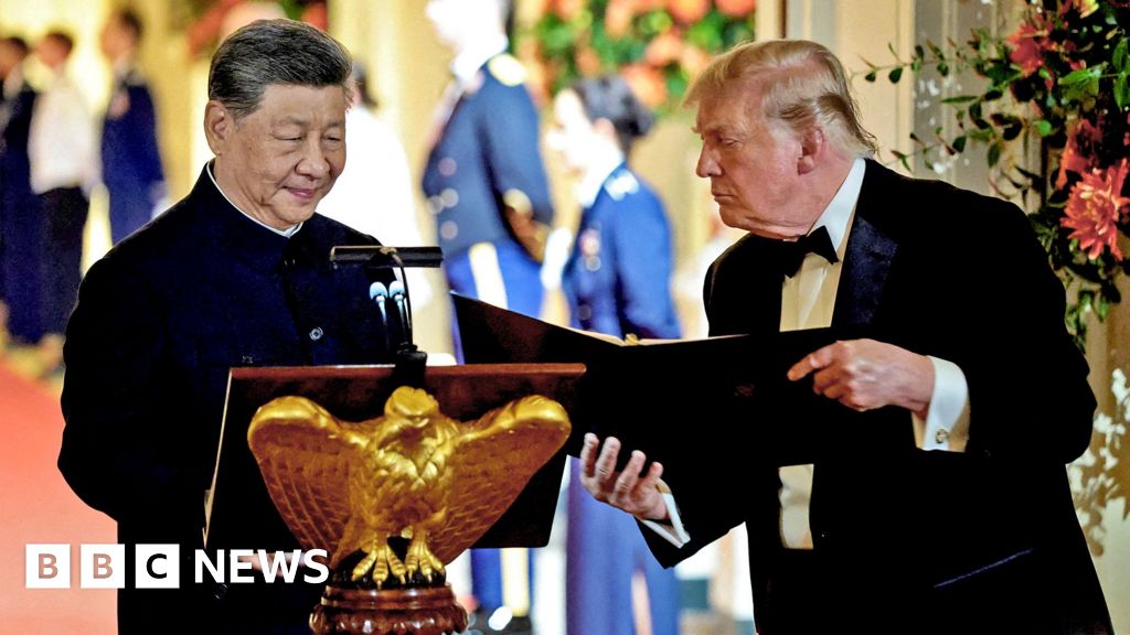 Trump and Xi toast new chapter in friendship at White House state dinner