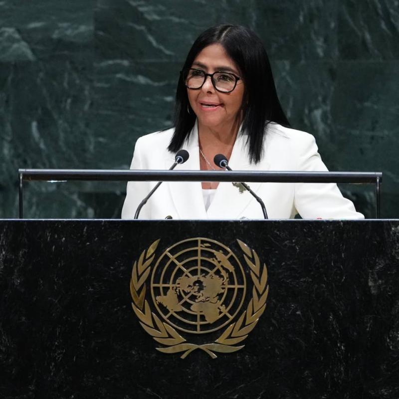 Venezuela’s acting leader promises elections at the ‘right moment’