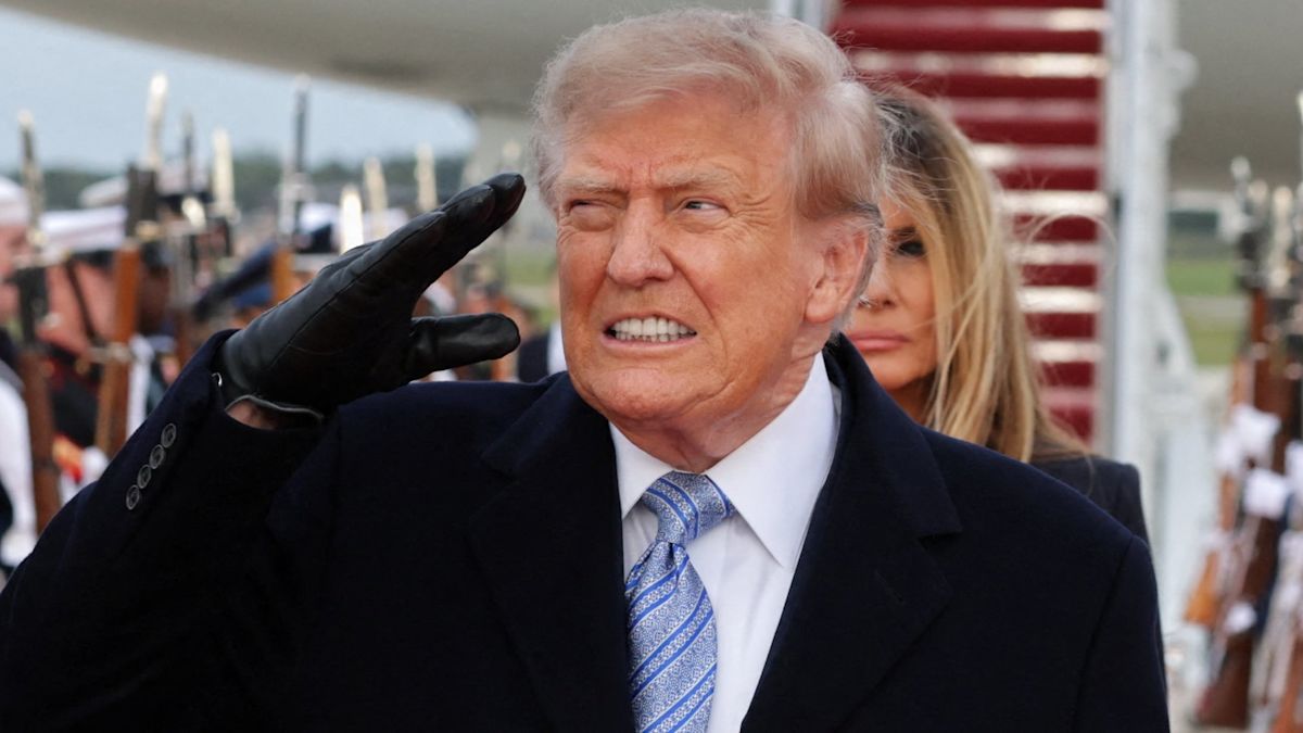 Trump, 80, Botches National Anthem on World Stage