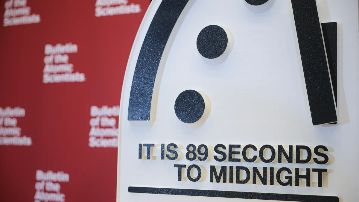 Doomsday Clock expert worried about 'an extremely pressing threat'