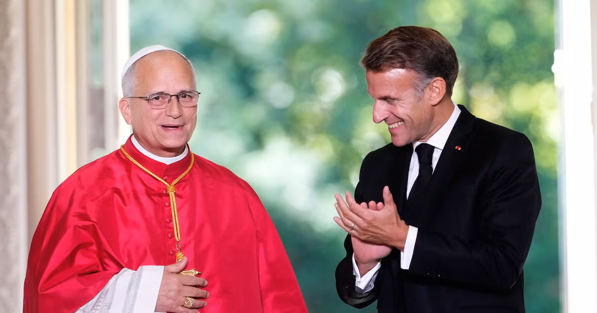 Pope warns a `paradise of machines’ could undermine humanity as he opens France trip