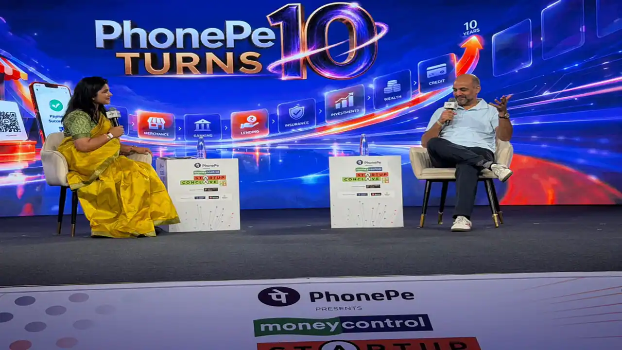 Moneycontrol Startup Conclave: AI valuations are definitely overstated, says PhonePe CEO Sameer Nigam on...