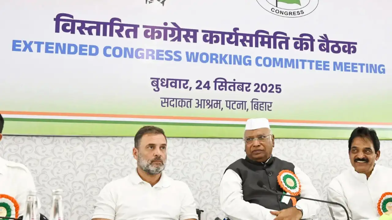 Congress Working Committee to meet on Tuesday, INDIA Bloc on Wednesday