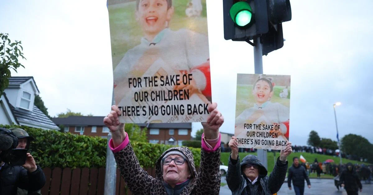Tensions run high in Northern Ireland after contentious march blocked from historic flashpoint