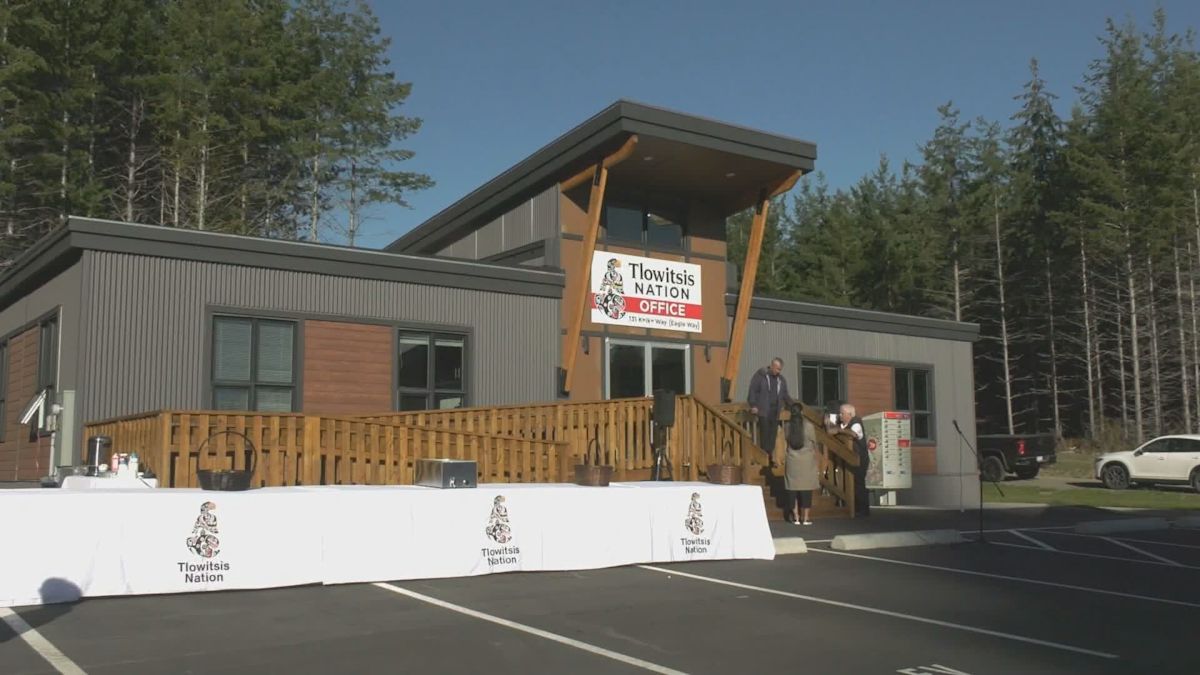 Nenagwas village opens on Vancouver Island