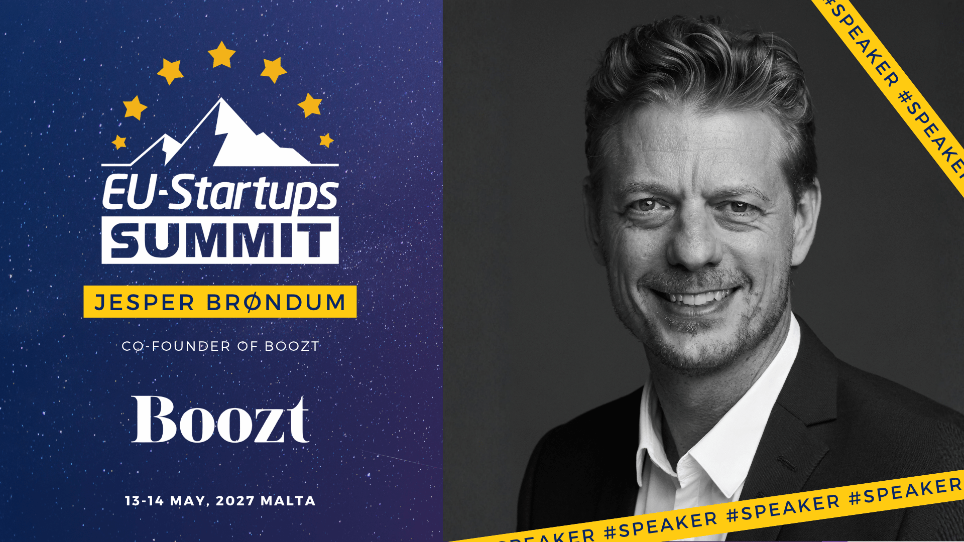 Jesper Brøndum, Boozt co-founder and Group CTO, joins the EU-Startups Summit 2027