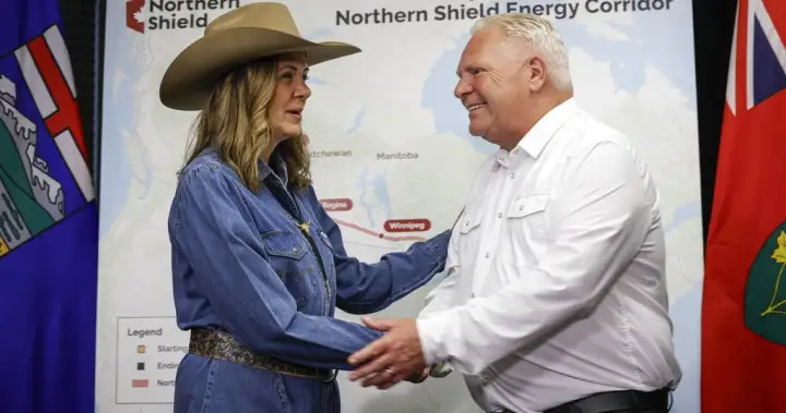 Alberta, Ontario premiers set to share stage in Calgary to talk energy policy