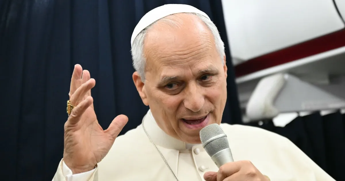 Pope Leo says AI risk concerns not ‘fake news’