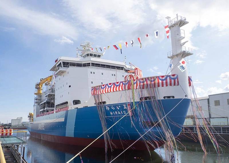 MOL To Operate Japan's Arctic Research Vessel Mirai II