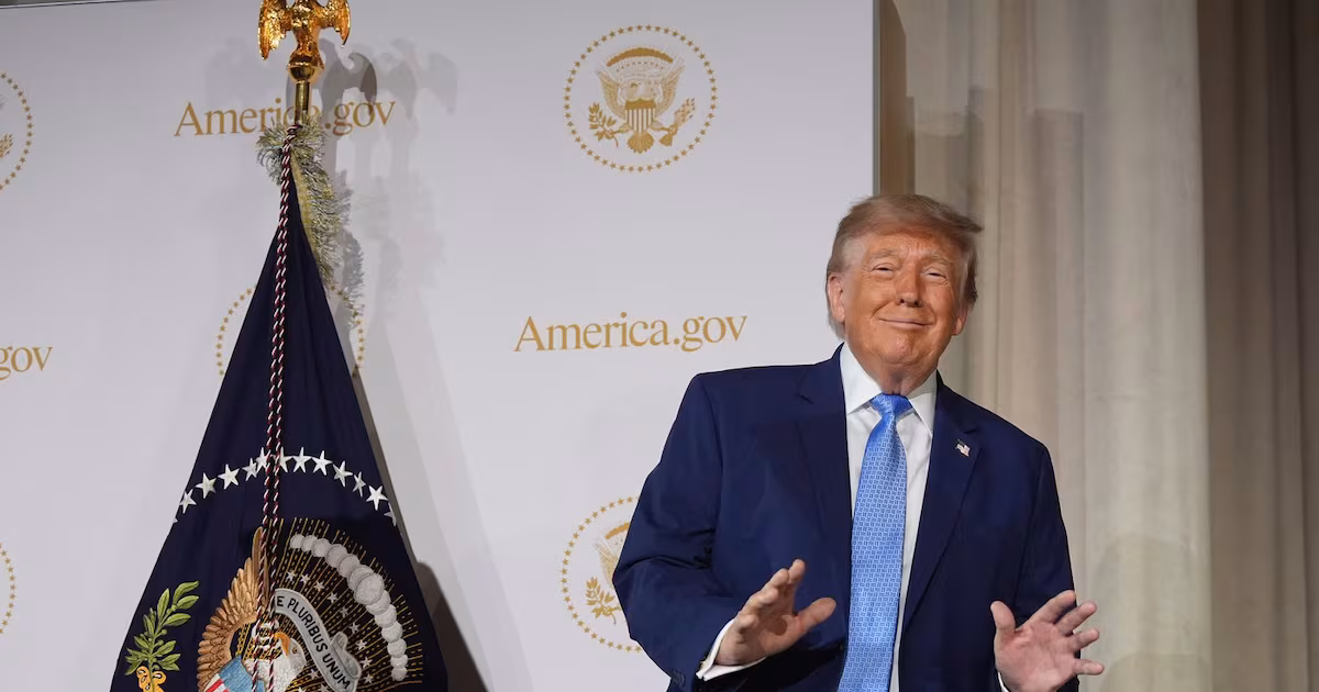 Trump vows to never 'stifle' AI as he gathers with tech executives urging caution