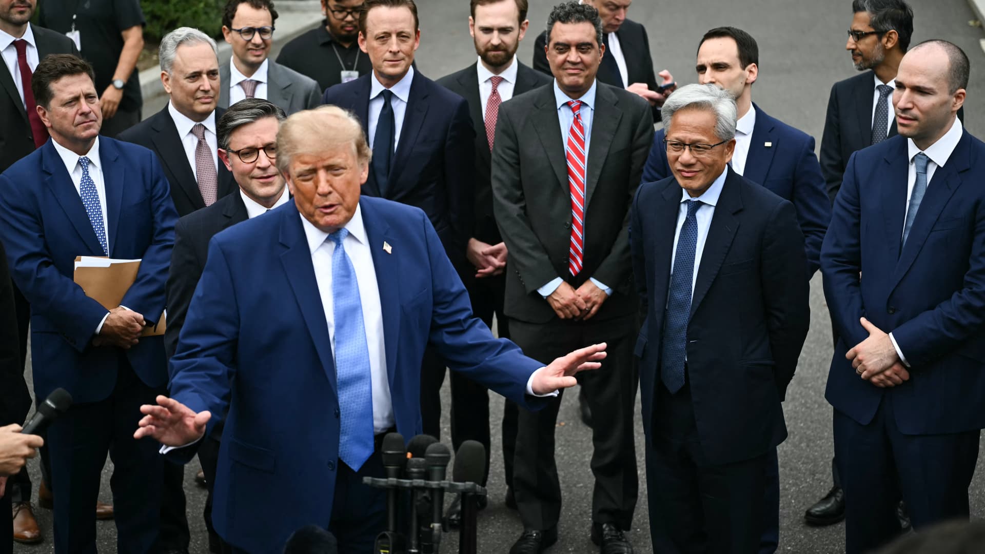 Trump says he and tech leaders signed AI agreement that is 'morally binding'