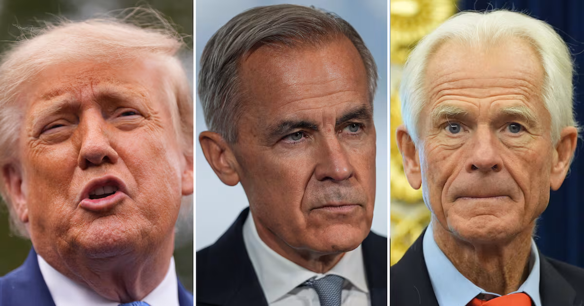PM Carney laughs off Trump adviser telling Canadian lobbyists to ‘get the hell out’ of U.S. Live updates here.