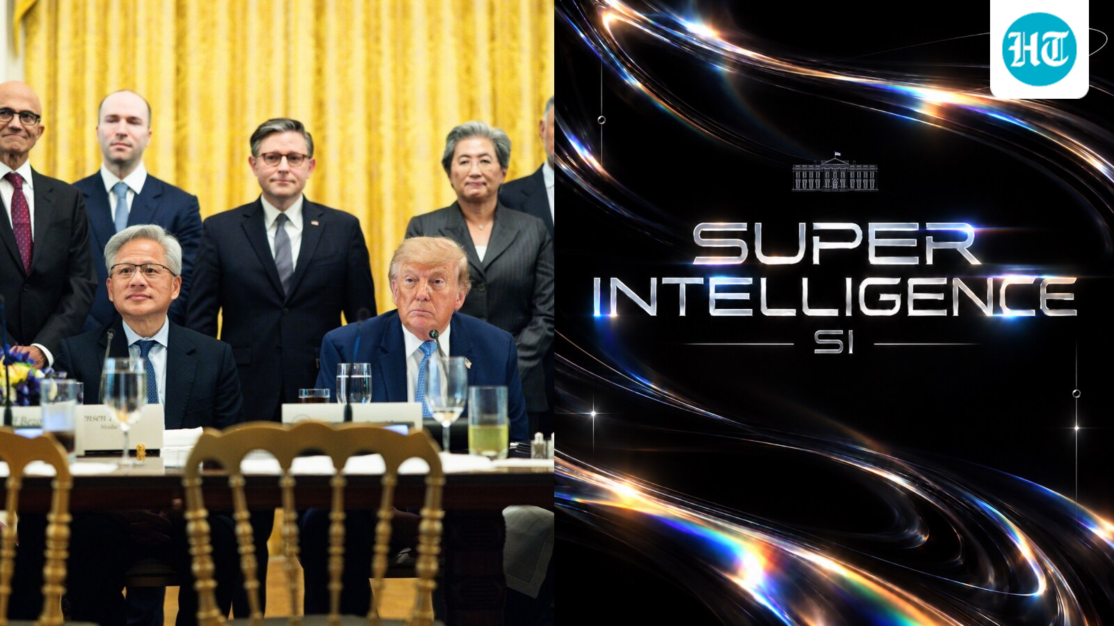 Trump officially renames Artificial Intelligence to 'Super Intelligence' after meeting top AI bosses | Hindustan Times