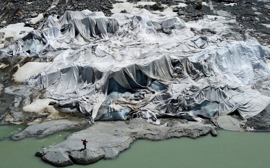 Swiss Glaciers Suffer 'Devastating' Year Of Ice Loss