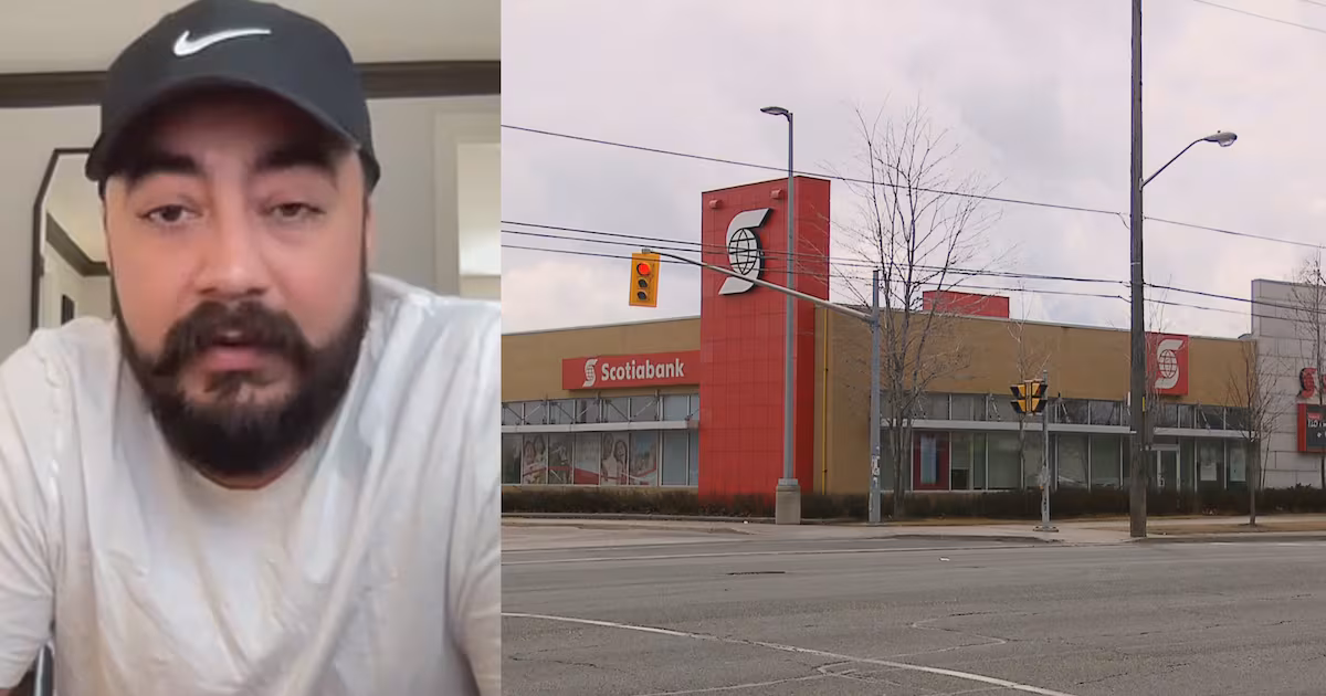 His bank says he opened a $35K line of credit and was issued a card at a Milton branch. But he’s never been there.