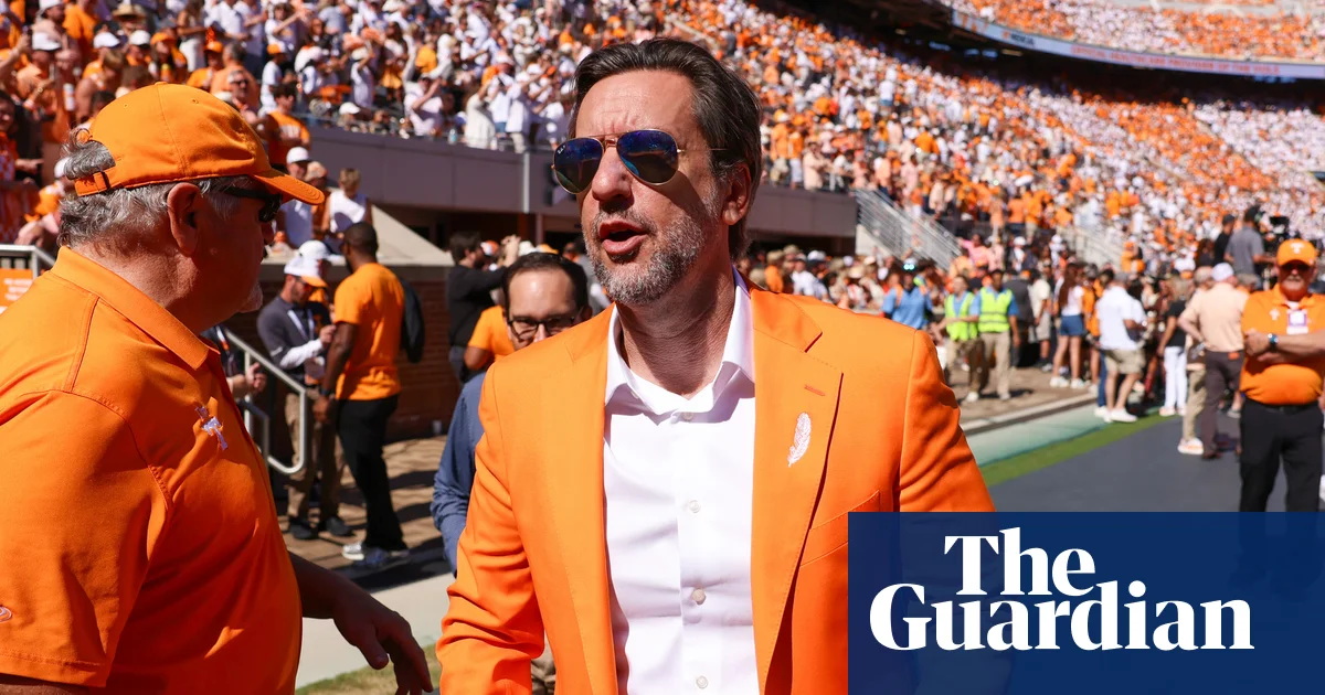 Clay Travis: inside the Maga permadad’s world of sports bros, trans panic and mortgages
