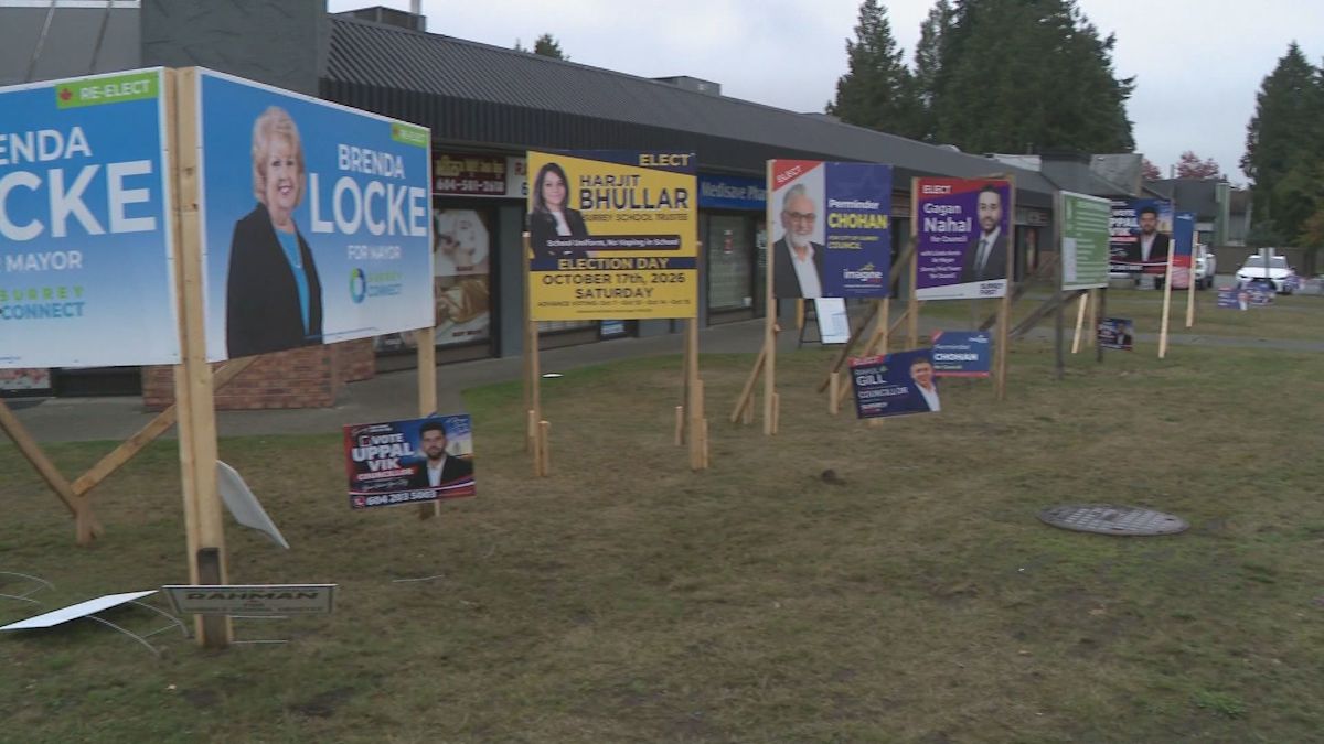 Duelling campaigns causing election sign clutter