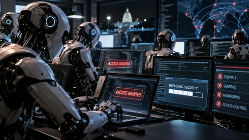 AI may not take over the world. We could simply hand it control one decision at a time