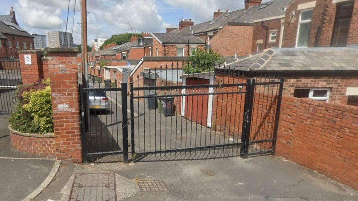 Vandals target gates installed to cut crime