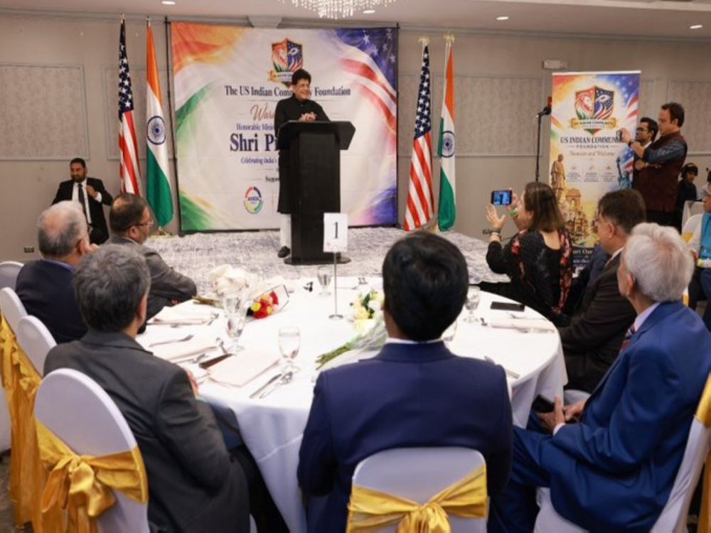 Piyush Goyal urges US diaspora to deepen trade ties