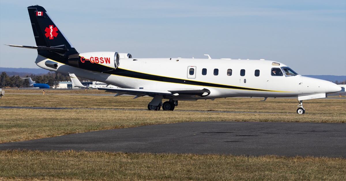 Ontario air ambulance jet carrying six missing off U.S. coast