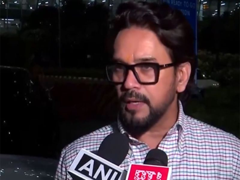 Anurag Thakur lauds Asian Games athletes, flags need to end politics within sports associations