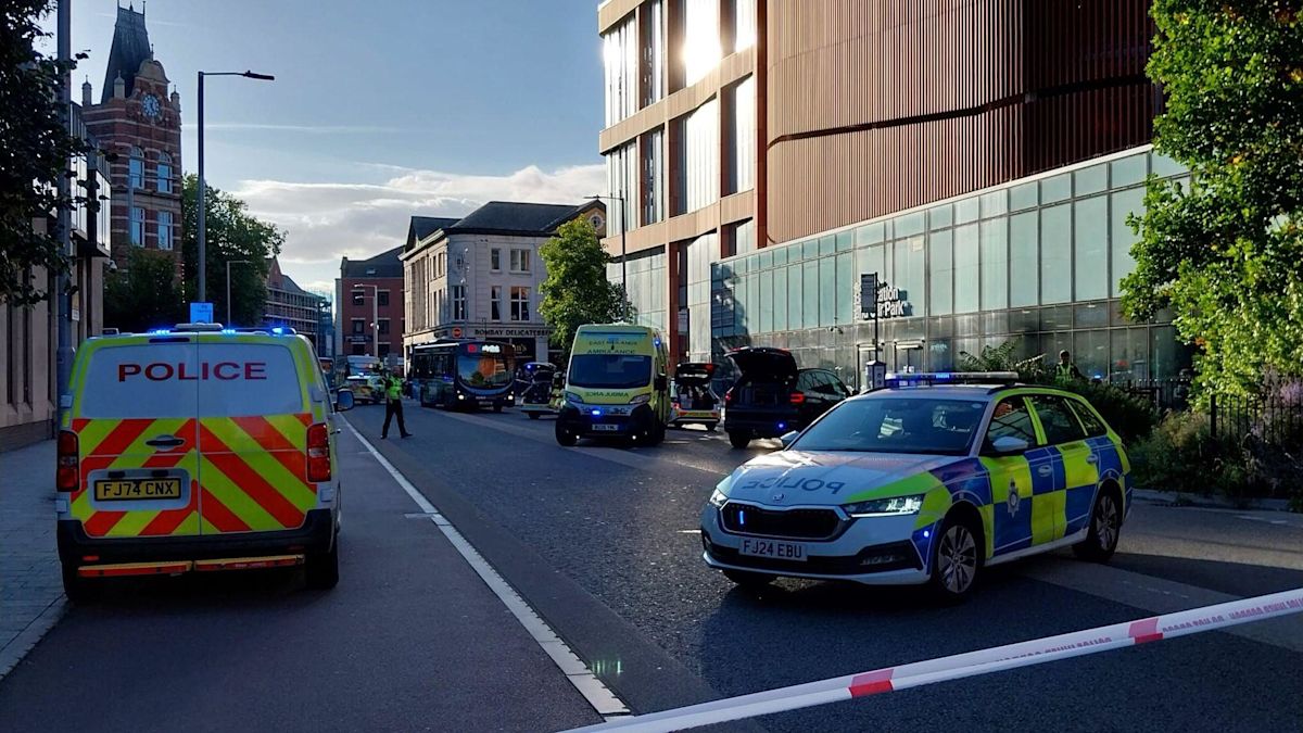 Men charged after city centre disturbance