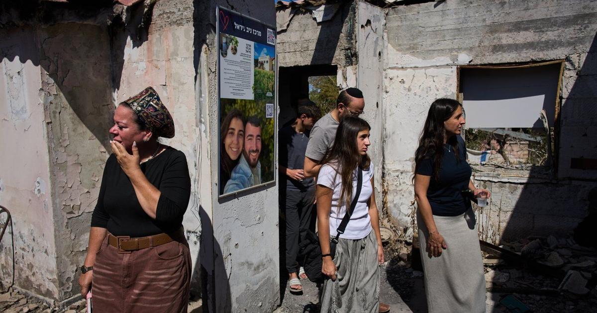 Photos of Israelis marking three years since Hamas' Oct. 7 attack as an election nears