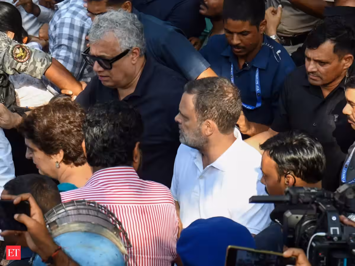 Rahul Gandhi detained for second time in two days as INDIA bloc leaders stopped near Jantar Mantar
