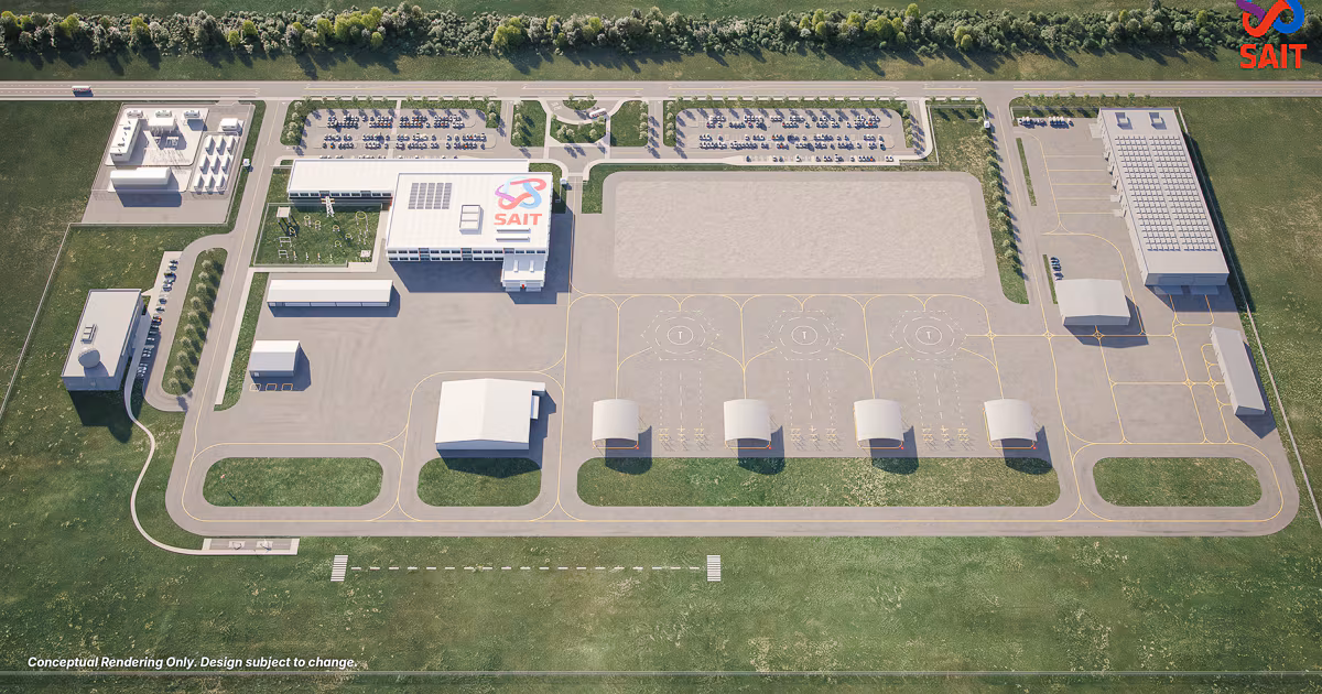 SAIT announces $30M gift for new autonomous aviation park in Calgary