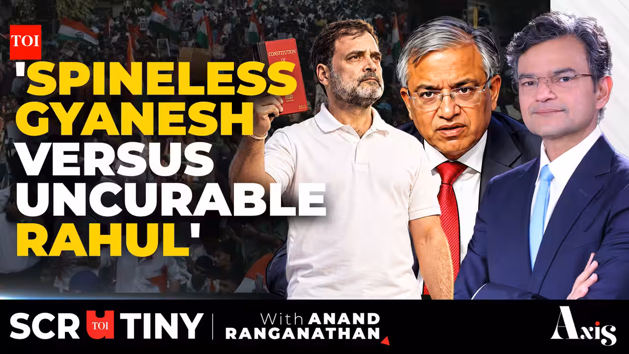 'Spineless': Anand’s Scathing Attack on Election Commission, Disses Rahul’s SIR Protest Politics