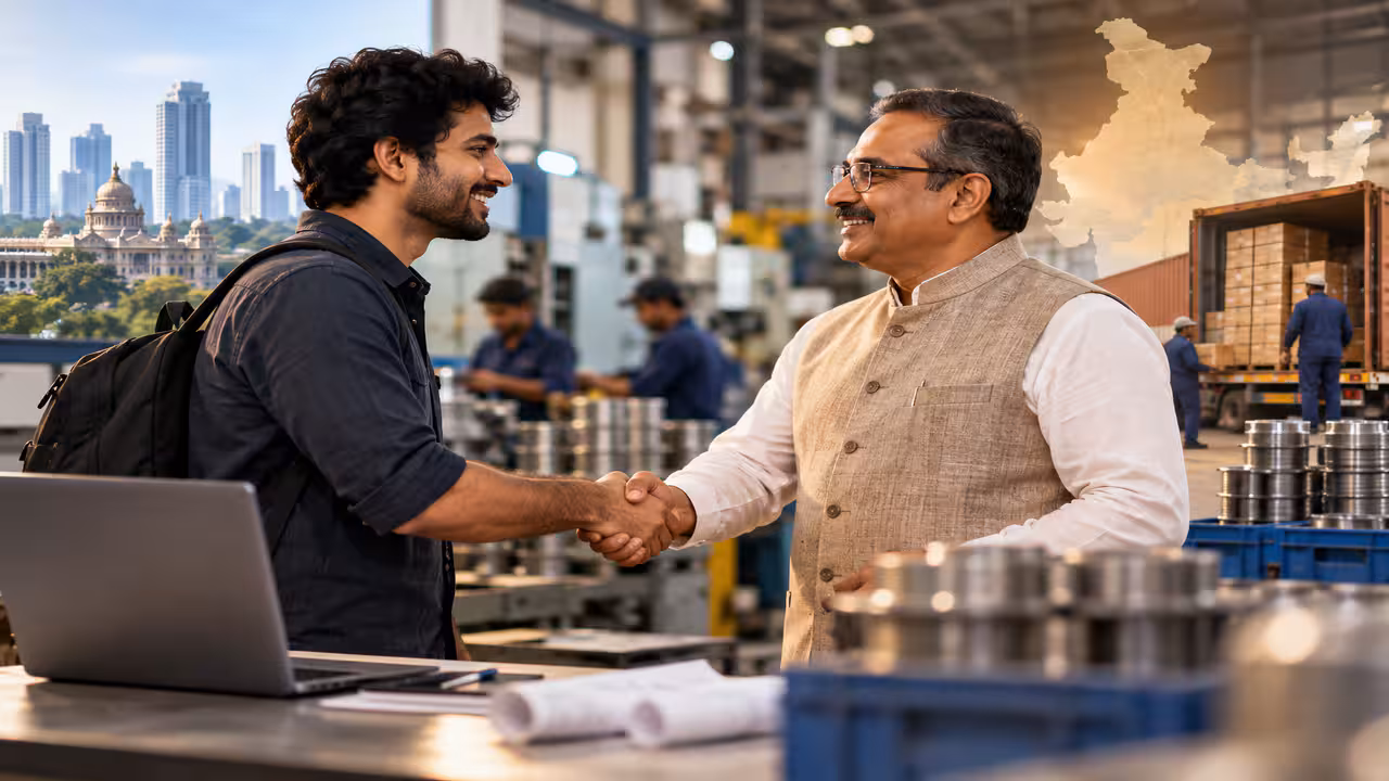 When a Bengaluru startup founder met a Gujarati businessman. A 10