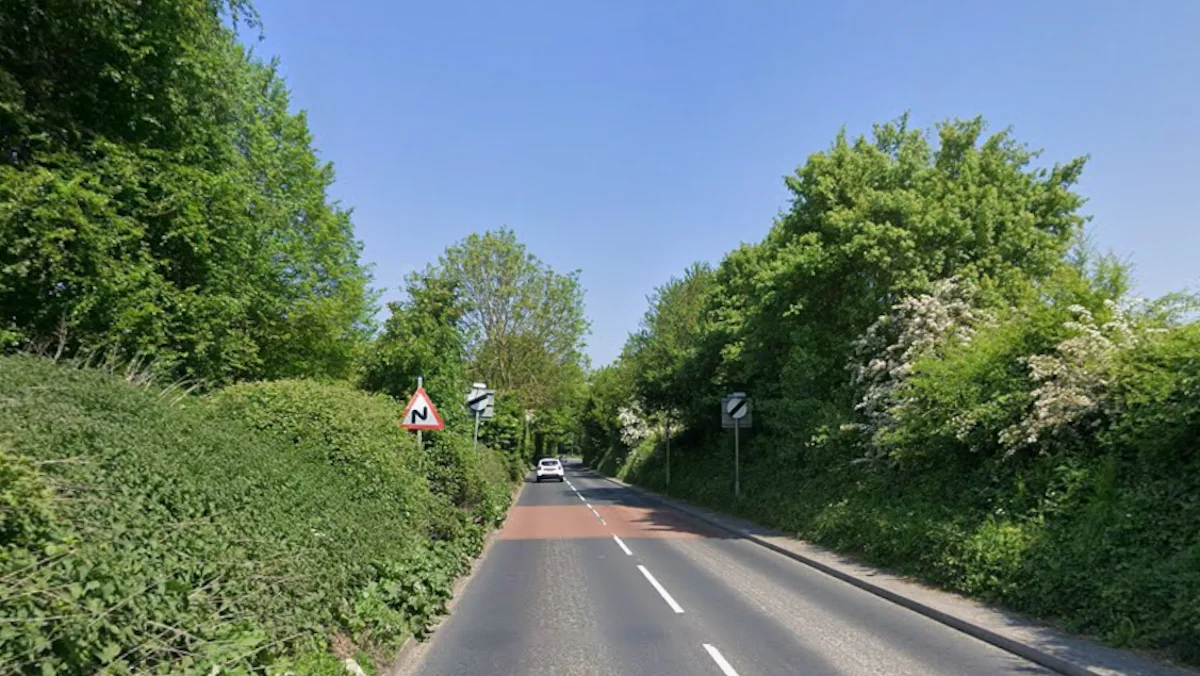 Man dies in car and motorcycle crash