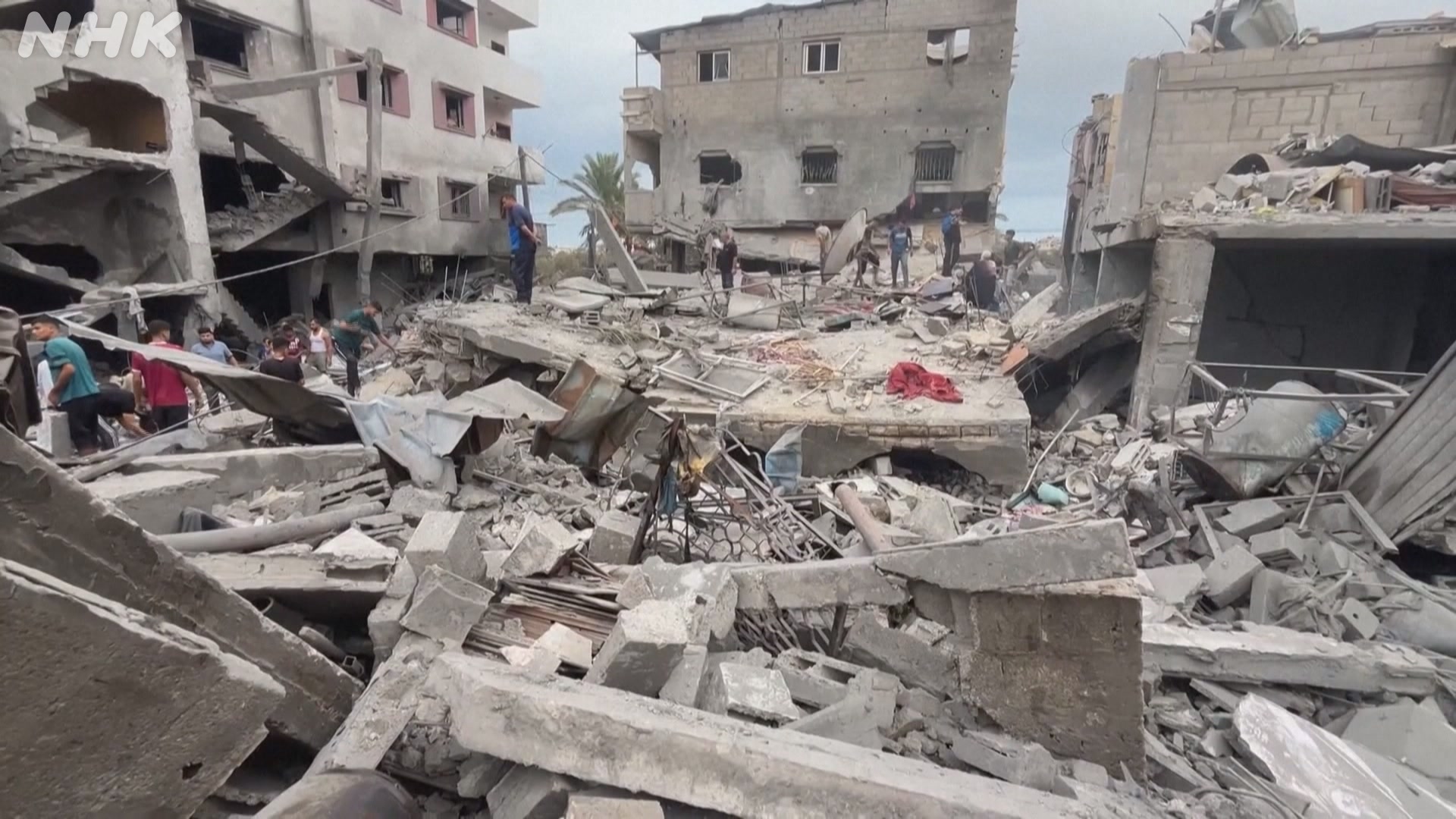Deadly Israeli attacks mark Gaza ceasefire anniversary | NHK WORLD