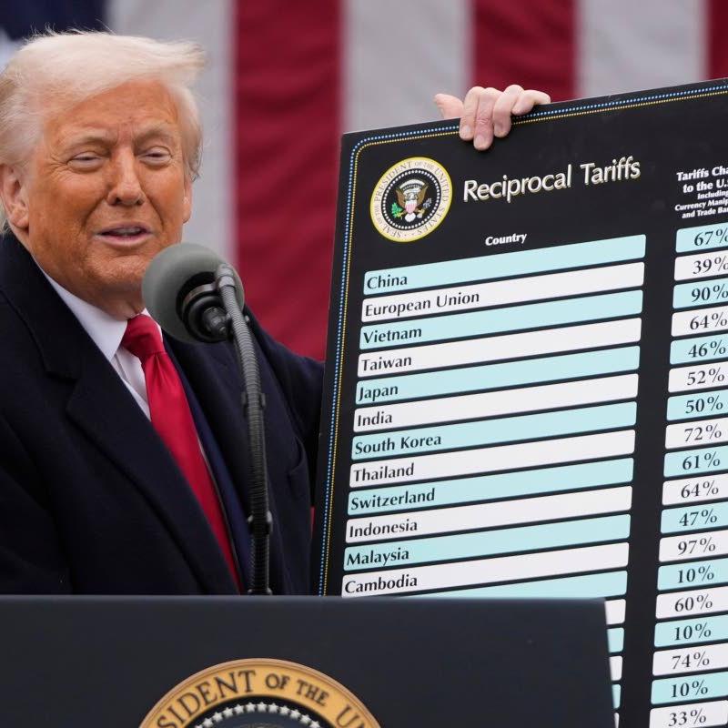 Trump sticks with tariffs even as US voters turn against them