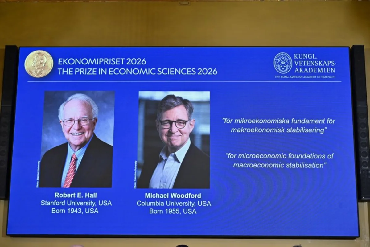 Nobel Prize for economics awarded to 2 U.S. academics