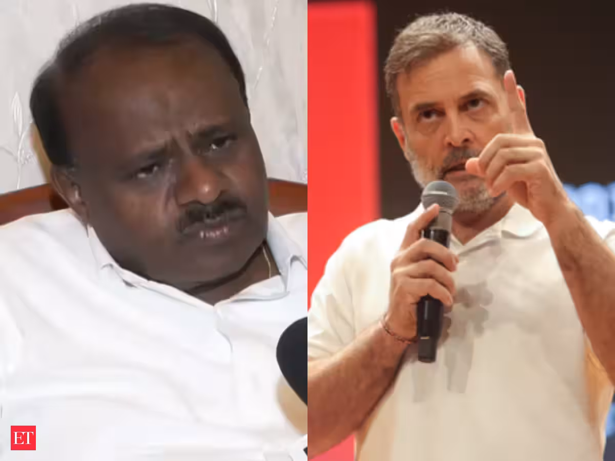 HD Kumaraswamy slams Rahul Gandhi for seeking to 'drag’ CJI into political debate