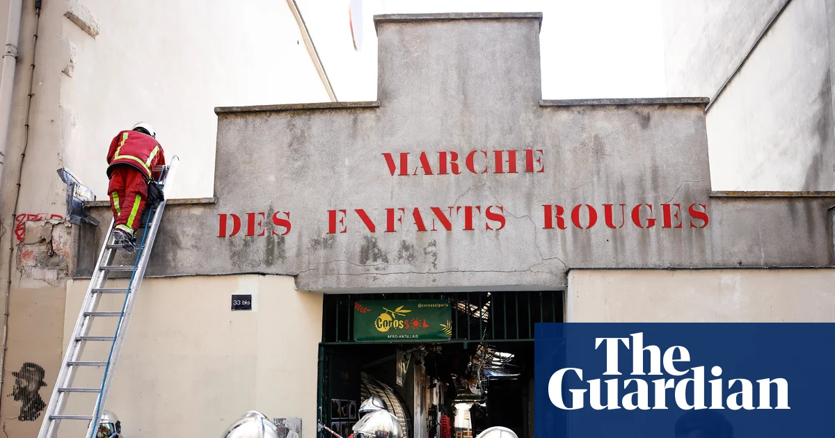 Fire destroys Marché des Enfants Rouges, ‘coolest market in Paris’
