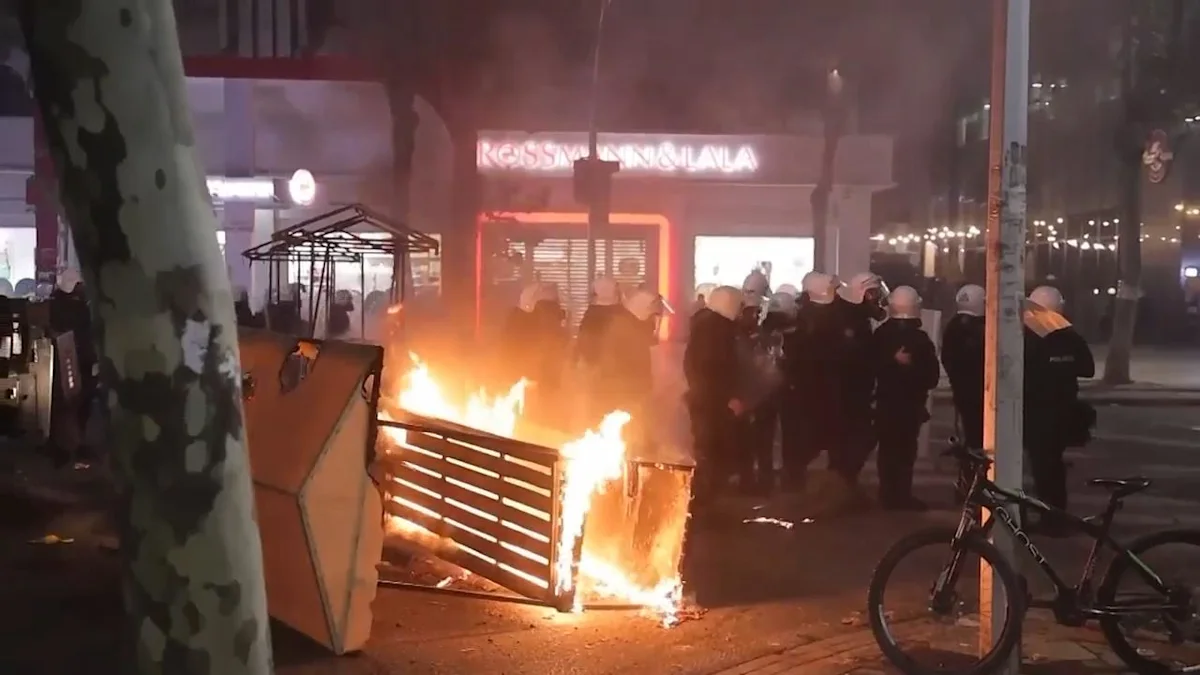 Student protests in Albanian capital turn violent