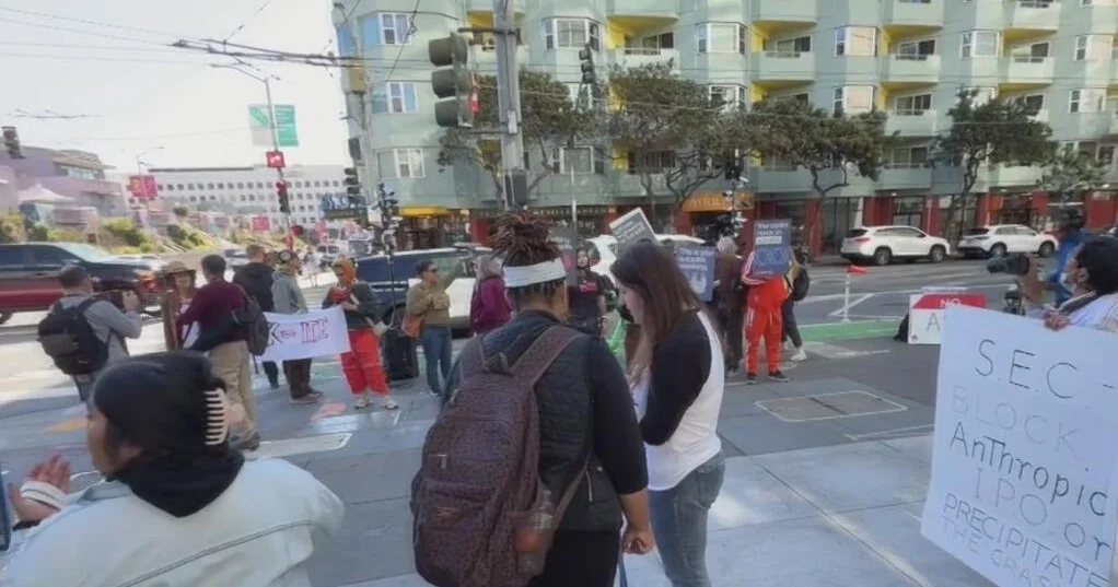 Flock Safety surveillance technology sparks privacy protests at San Francisco tech conference