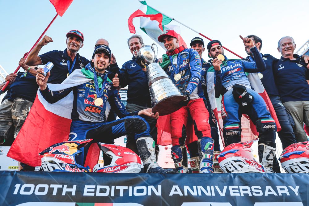 Italy crowned World Trophy champions at the 6DAYS® FIM Enduro of Nations