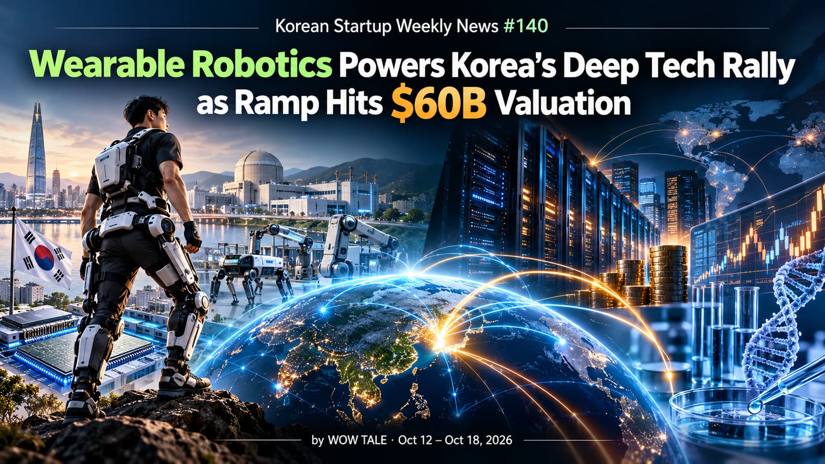 [Korean Startup Weekly News #140] Wearable Robotics Powers Korea’s Deep Tech Rally