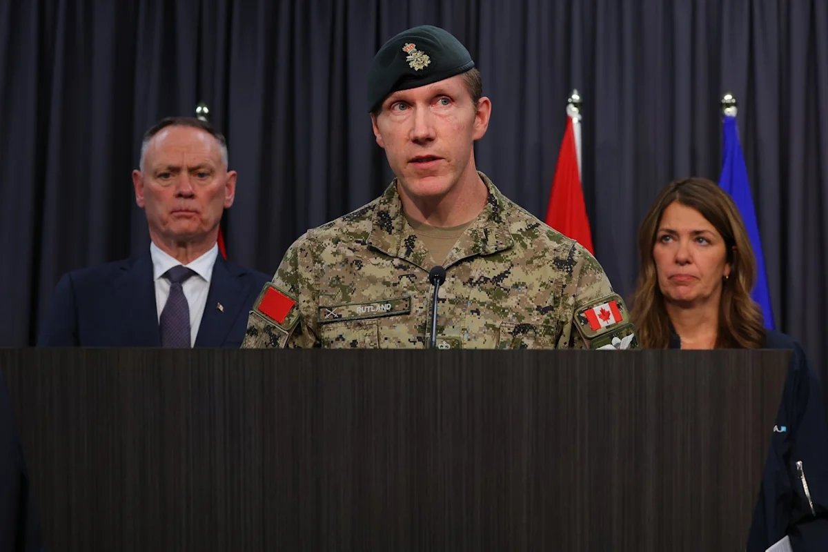 In the news today: four soldiers killed, Alberta referendum, AI privacy fears
